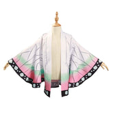 Kids Children Kochou Shinobu Kimono Coat Cosplay Costume Halloween Suit